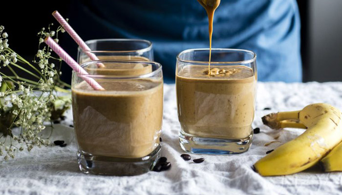 Smoothie energizant cu espresso