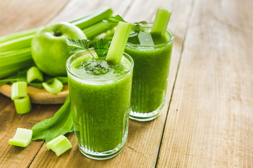 Smoothie verde detoxifiant 