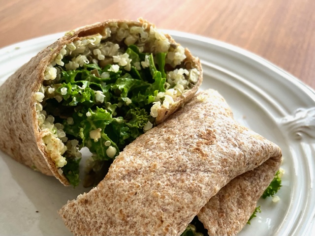 Wrap de Quinoa cu Legume la Grătar